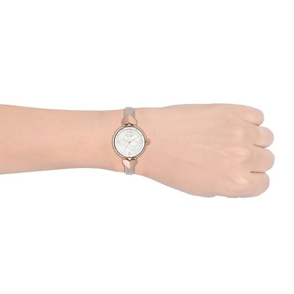 Kate Spade New York Women's Hollis Stainless Steel Dress Quartz Watch Rose Gold - Picture 6 of 6